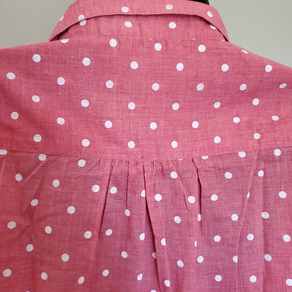 Fig Peach Peplum Blouse - Picture 6 of 8